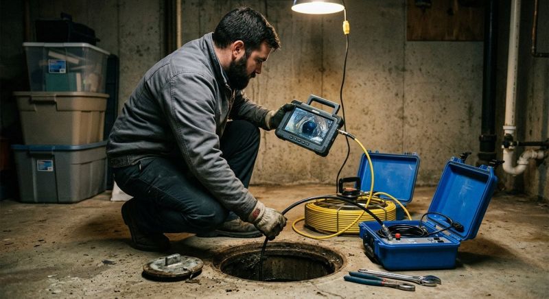 Drain Line Inspection in Denver, CO