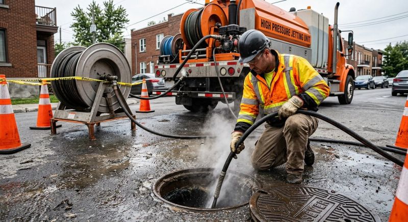 Sewer Line Jetting in Denver, CO